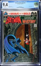 Brave and the Bold #93 - DC Comics 1971 CGC 9.4 House of Mystery - Batman picture
