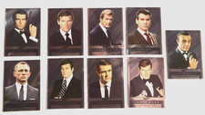 James Bond Archives 2016 Double Sided Mirror Chase Card Set 9 Cards picture