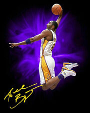 Kobe Bryant  8.5x11 Signed Photo Reprint picture