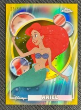 2026 TOPPS CHROME DISNEY ARIEL GOLD REFRACTOR  23/50 #106 picture