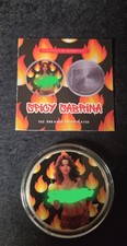 Bullion Baddie 1oz Silver Plated Copper Spicy Sabrina Martini Edition picture