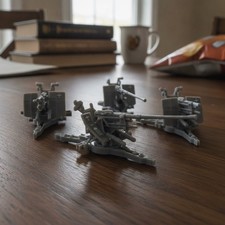 BMC Flak 37 Artillery Set - Durable 4pc Military Accessories for Young Minds picture