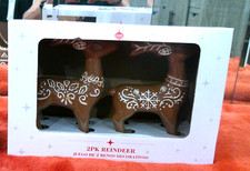 2026 ALDI Merry Moments GingerBread Reindeers / New / Hard to Find picture