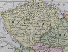 Vintage 1886 AUSTRIA Map 13