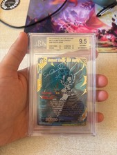 2019 DRAGON BALL SUPER RARE SIG #BT7-118 METEORIC ENERGY SSB VEGITO BGS 9.5 picture