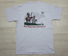 Vintage 90s Blue Ridge Scout Reservation T Shirt (M) BSA Boy Scouts Virginia picture