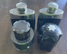 Lot of FOUR Empty Montblanc Perfume Bottles picture