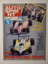 Sept 1982 AUTOSPRINT Italian Car Magazine Ferrari Porsche F1 Racing picture