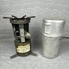 Coleman 520 M-1941 WWII U.S. Military GI Pocket Stove w/ 1945 Case picture
