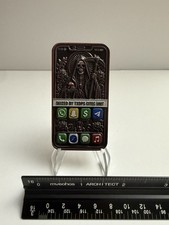 TXDPS CITEC Seized Santa Muerte Phone Challenge Coin RGV 1/75 picture