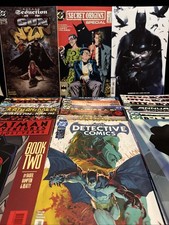BATMAN COMIC LOT - Secret Origins, Seduction Of The Gun & More picture
