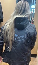 Women’s Harley Davidson Willie G Auroral II - 3 In 1 Leather Riding Jacket Large picture