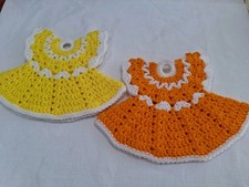 2 VTG Orange & Yellow W/White 7