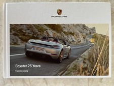 PORSCHE BOXSTER 25th ANNIVERSARY EDITION HB PRESTIGE BROCHURE USA 2021 2022 picture