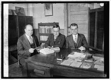 Photo:Wm B McKelden JH Taylor Roy C Clark Fingerprint Experts 1926 picture