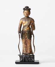 Isumu TanaCOCORO Palm Monju Bosatsu Buddha Figure ISUMU MORITA Japan picture