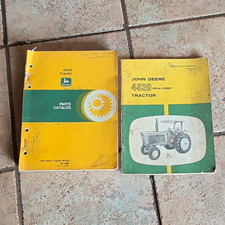 John Deere 4520 Row-Crop Operator’s Manual + Parts Catalog PC-1088 picture