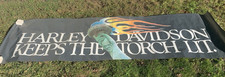 RARE Vintage 1985 Harley-Davidson Dealership Statue of Liberty 8.5 foot poster picture