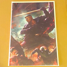 Marvel Black, White & Blood and Guts #1 Derrick Chew Virgin 1:100 Ratio w/Blade picture