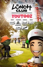 Lunch club X Youtooz signed poster (RARE MINT) picture