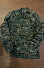 RARE Patagonia Forgeline USMC Woodland MARPAT 3S Combat Shirt Small MARSOC picture