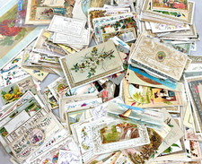 Lot of 230+ Victorian era Antique Reward of Merit Cards picture