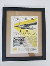 1946 Cessna 120 140 Aircraft Airplane Aviation WWII Certificate of Authenticity picture