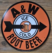 A & W Root Beer  Sign | Root Beer  Sign | 12 Inch  Sign  picture