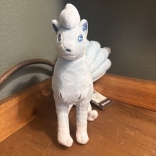 Pokémon Center Alolan Ninetales Poké Plush Standard 10–12”  w/ Tag Authentic NWT picture