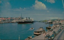 Postcard: HARBOR ENTRANCE Curacao, N. A. picture