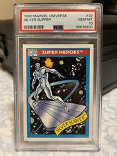 1990 Marvel Universe PSA 10 Silver Surfer picture