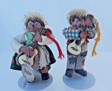 Vintage 1960's Original PETER FIGUREN hedgehog Musicians figurines AUSTRIA picture