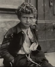 Alfred Stieglitz, 1864-1946, “Venetian Gamin,” Neglected Child NYC, 6x8” picture