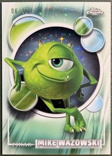 2026 Topps Chrome Disney Mike Wazowski Wish Upon A Star Refractor /15 #28 SSP picture