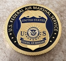 U.S. Federal Air Marshal TSA Challenge Coin 路IN STOCK路 路FAST SHIPPING路 路NEW路 picture