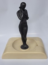 Antique Art Deco “Smoke Dreams” Ferriot Brothers Ash Tray – Molded Inscription picture