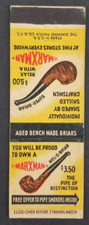 Vintage Marxman Smoking Pipe Tobacco Matchbook Cover picture