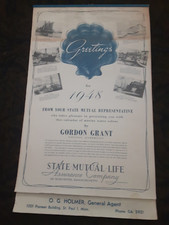 Vintage 1948 Calendar picture