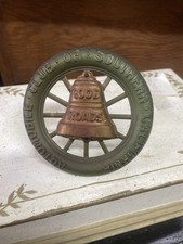 Vintage Southern California AAA Auto Club Grill Badge Good Roads picture
