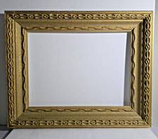 Antique 1920s Gold Gilt Wood Frame Ogee Plein Air Art Deco Fits 16x12