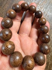 Natur Kynam Agarwood 15mm Beads Bracelet Strong Scents picture
