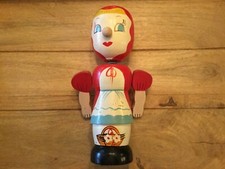 VINTAGE MADE IN JAPAN NOODER BOBBLE HEAD COIN BANK USED AS IS picture