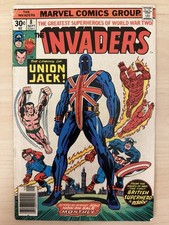 The Invaders #8 (Marvel Comics September 1976) - VF- picture