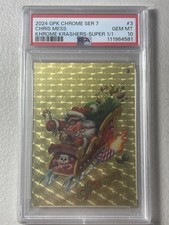 2024 topps chrome gpk series 7 CHRIS MESS superfractor 1/1 khrome Krasher PSA 10 picture