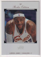LeBron James 2007-08 Upper Deck SP Rookie Edition No. 193 Basketball Card Japan picture