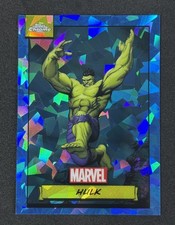 2024 Topps Chrome Marvel Sapphire Hulk #43 picture