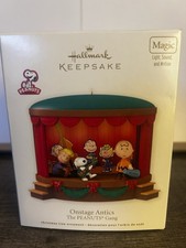 2012 Hallmark Keepsake Peanuts Onstage Antics QXI2924 Magic Ornament AS IS picture