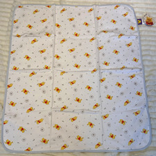 VTG Y2K Winnie the Pooh Baby Blanket Throw NEW dead stock cotton picture
