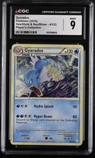 CGC 9 Mint Gyarados 4/123 Heartgold & Soulsilver Cracked Ice Pokemon Card picture