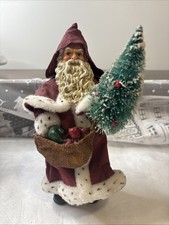 Vtg Clothtique Possible Dreams Santa  picture